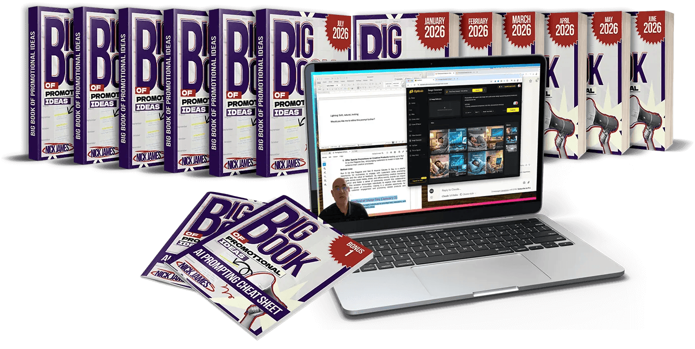The BIG Book Of Promotional Ideas – 2026 Edition