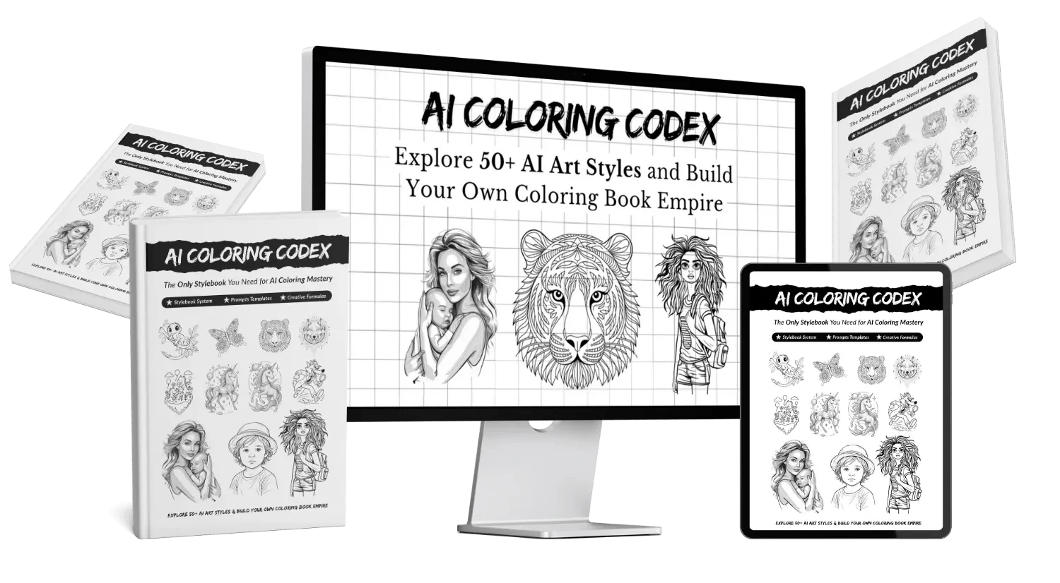AI Coloring CodeX Review: How to Build a Profitable AI Coloring Book Empire in 2025