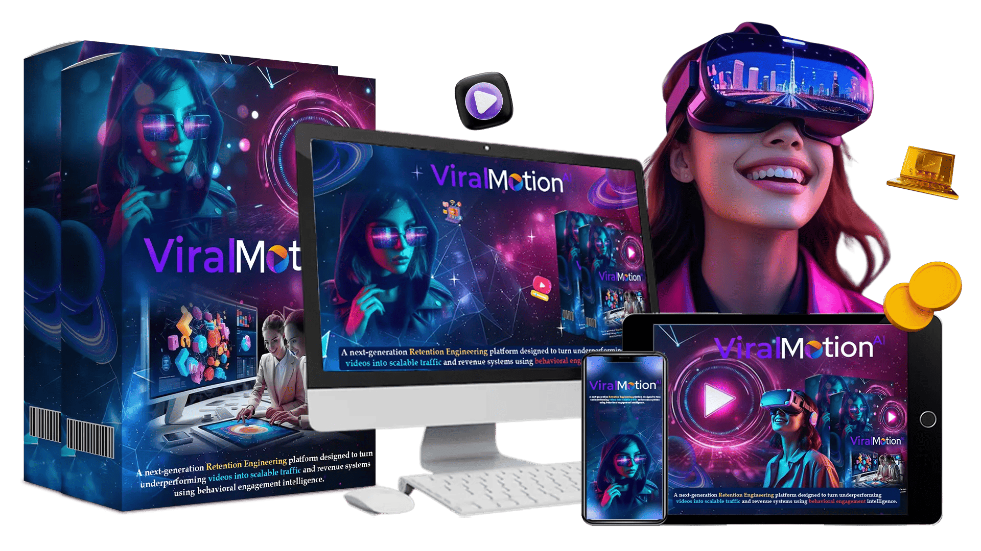 ViralMotion AI: The First “Retention Engineering” AI That Turns Any Boring Video Into a Viral Traffic Machine